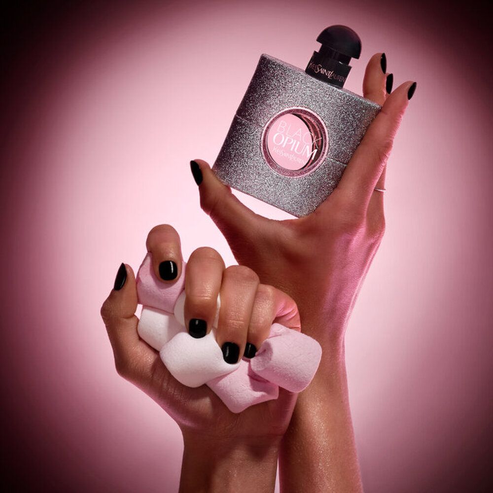 Eau de parfum 'Black Opium Glitter' - 90 ml