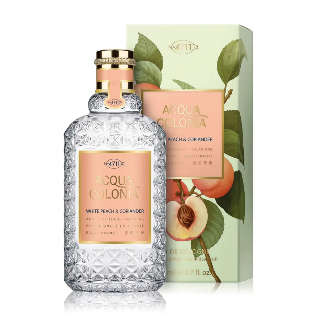 Eau de Cologne 'Acqua Colonia White Peach & Coriander' - 170 ml