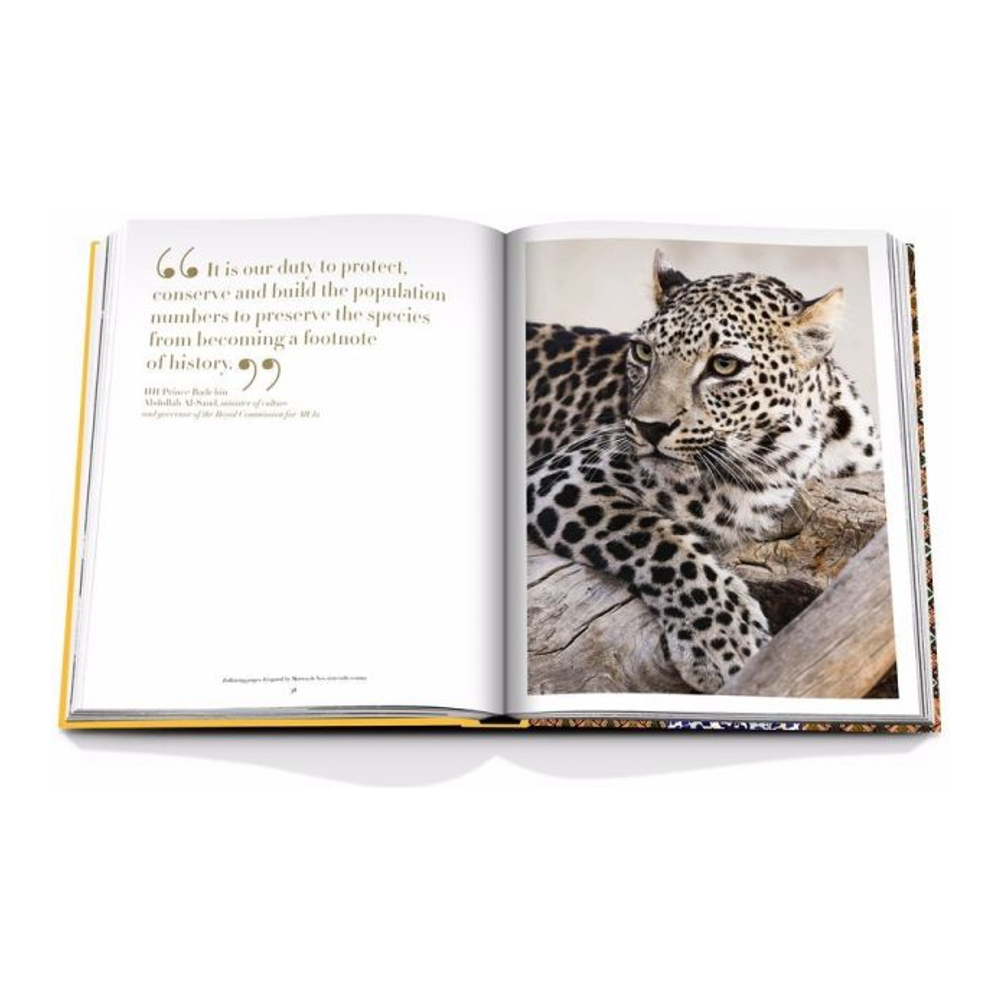 'Arabian Leopard Coffee Table' Buch - 33 x 5 cm