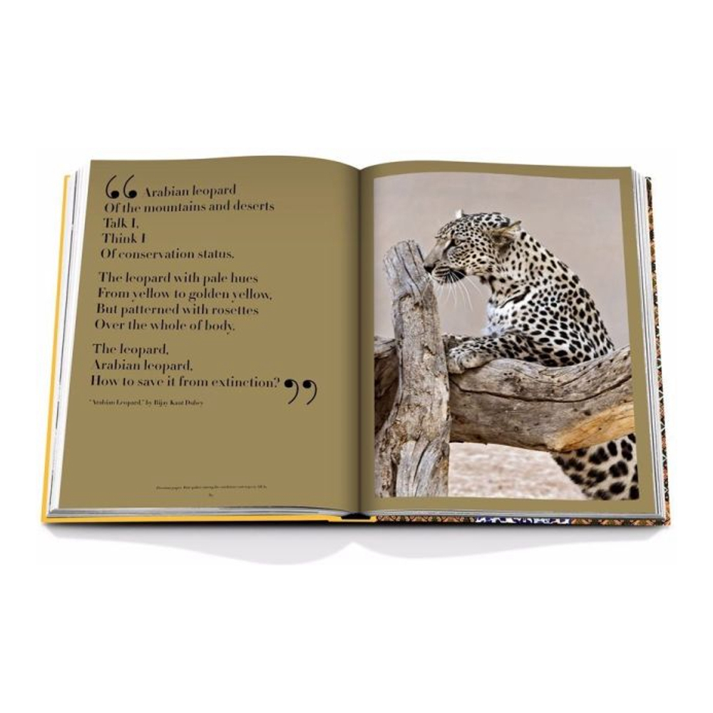 'Arabian Leopard Coffee Table' Buch - 33 x 5 cm