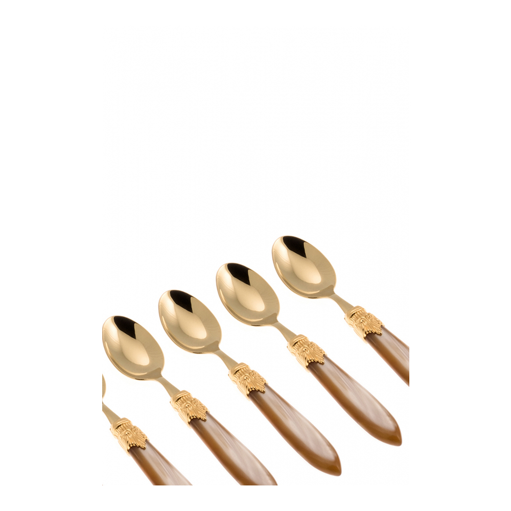 Ensemble Cuillère 'Laura Oro' - 6 Pièces