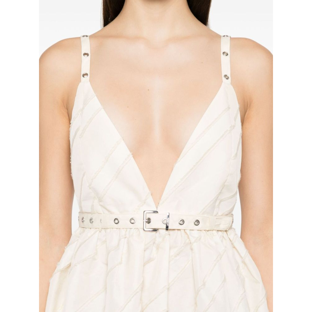 Robe Midi 'Stripe-Pattern' pour Femmes