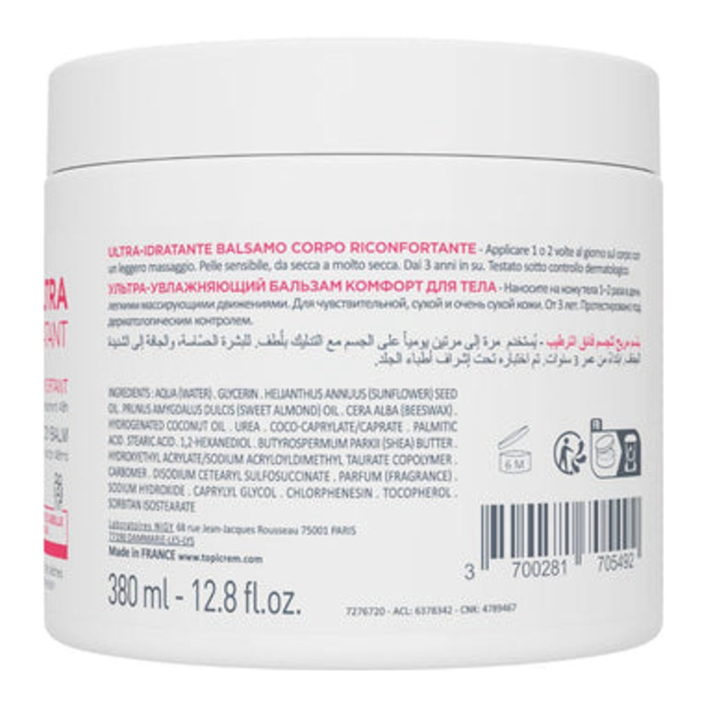 'Ultra Hydratant Réconfortant' Body Balm - 380 ml