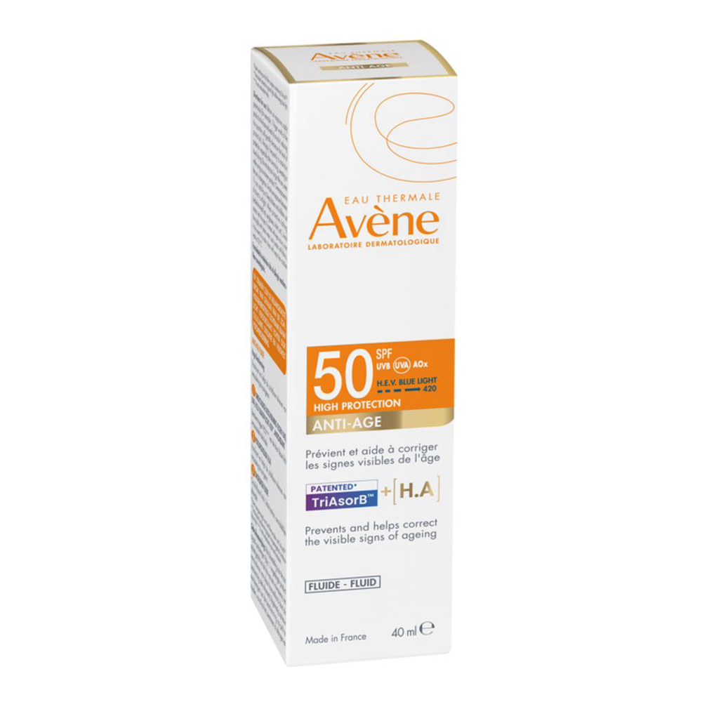 Fluide Anti-Age SPF50 - Peaux sensibles, 40 ml