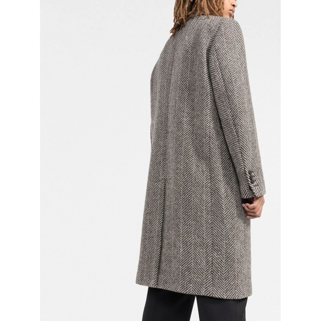 Men's 'Logo-Patch' Coat