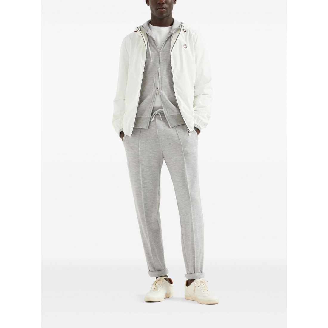 Veste de pluie 'Logo Embroidered Waterproof' pour Hommes