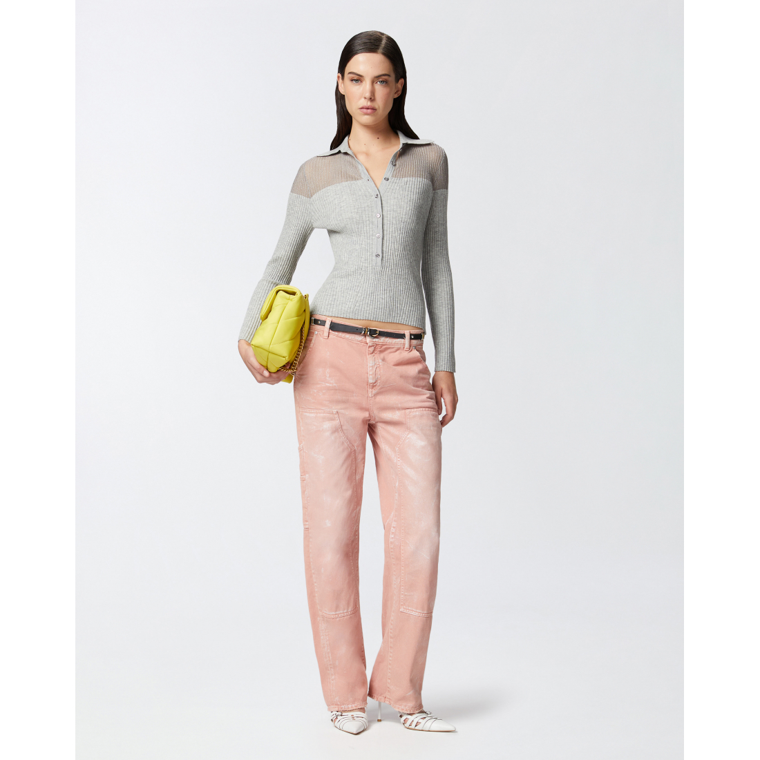 Pantalon 'Bleached' pour Femmes