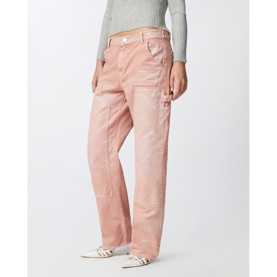 Pantalon 'Bleached' pour Femmes