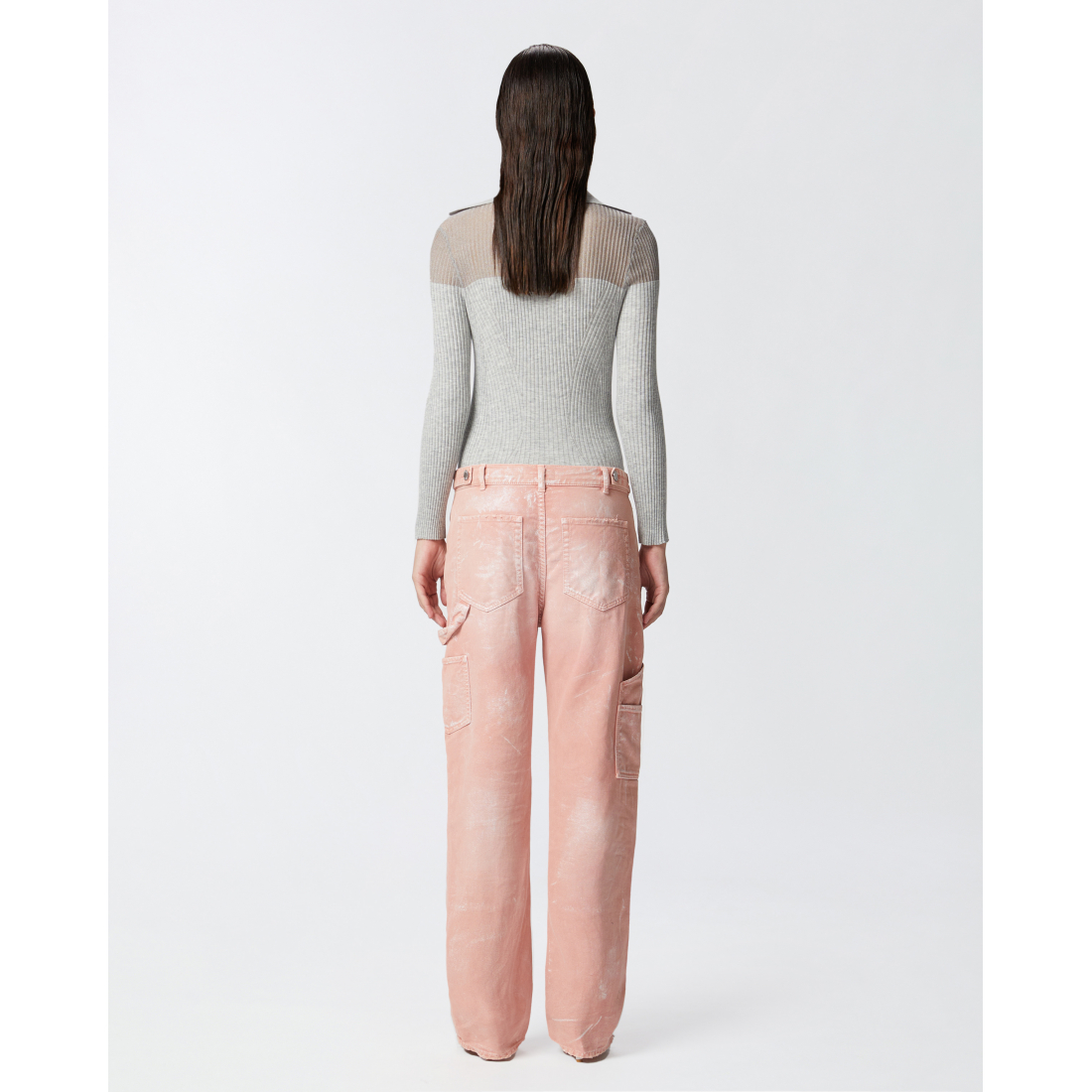 Pantalon 'Bleached' pour Femmes