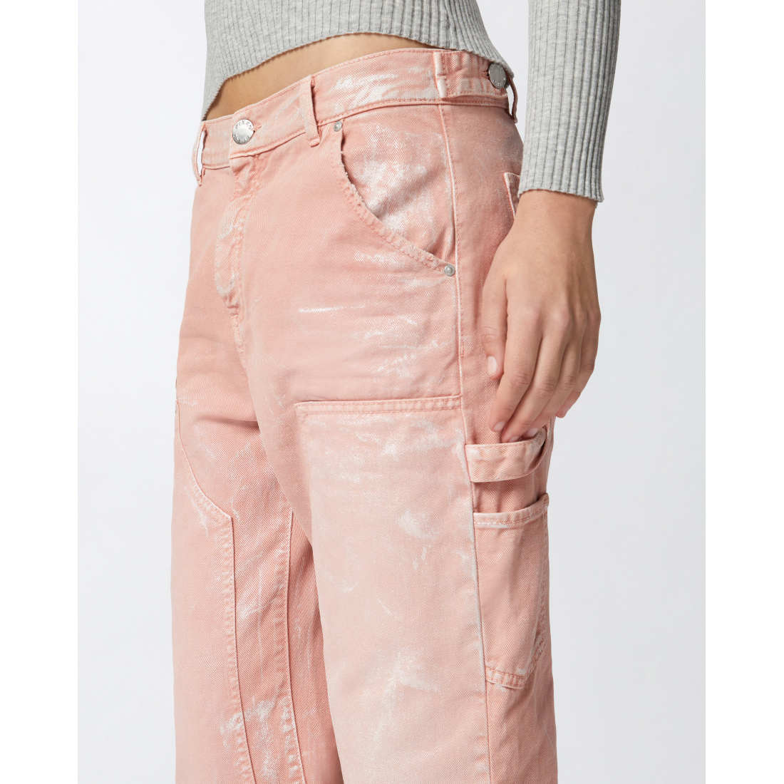 Pantalon 'Bleached' pour Femmes