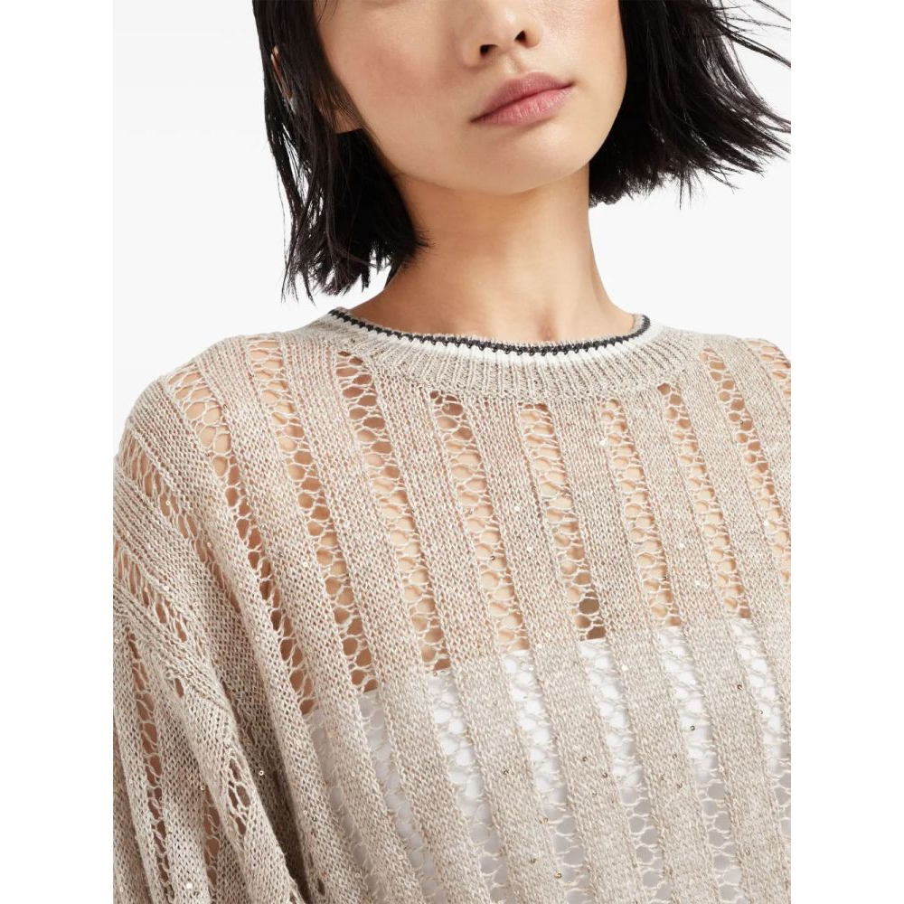 Pull à manches courtes 'Dazzling' pour Femmes