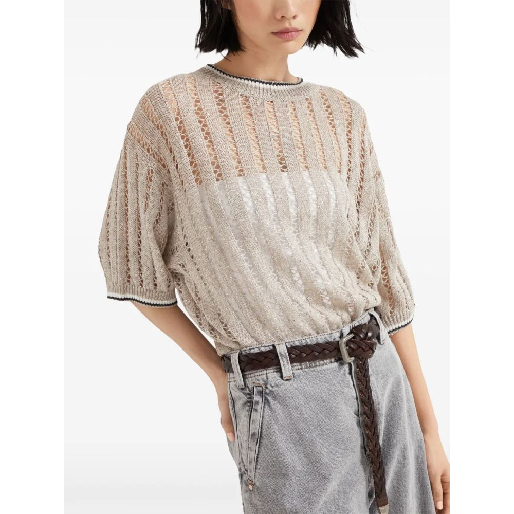 Pull à manches courtes 'Dazzling' pour Femmes