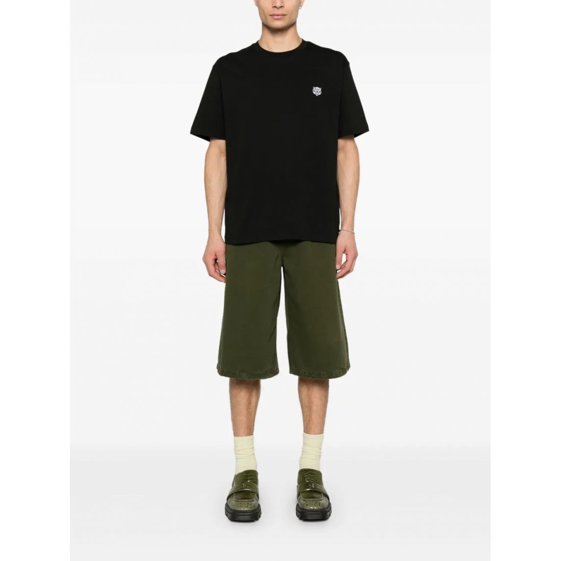 Men's 'Lucky Tiger Embroidered' T-Shirt