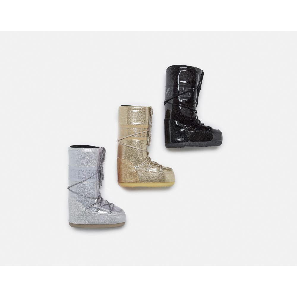 'Icon Glitter' Snow Boots