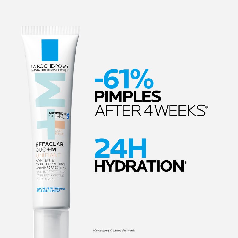 Effaclar Duo+M Soin Teinté - Light 40 ml