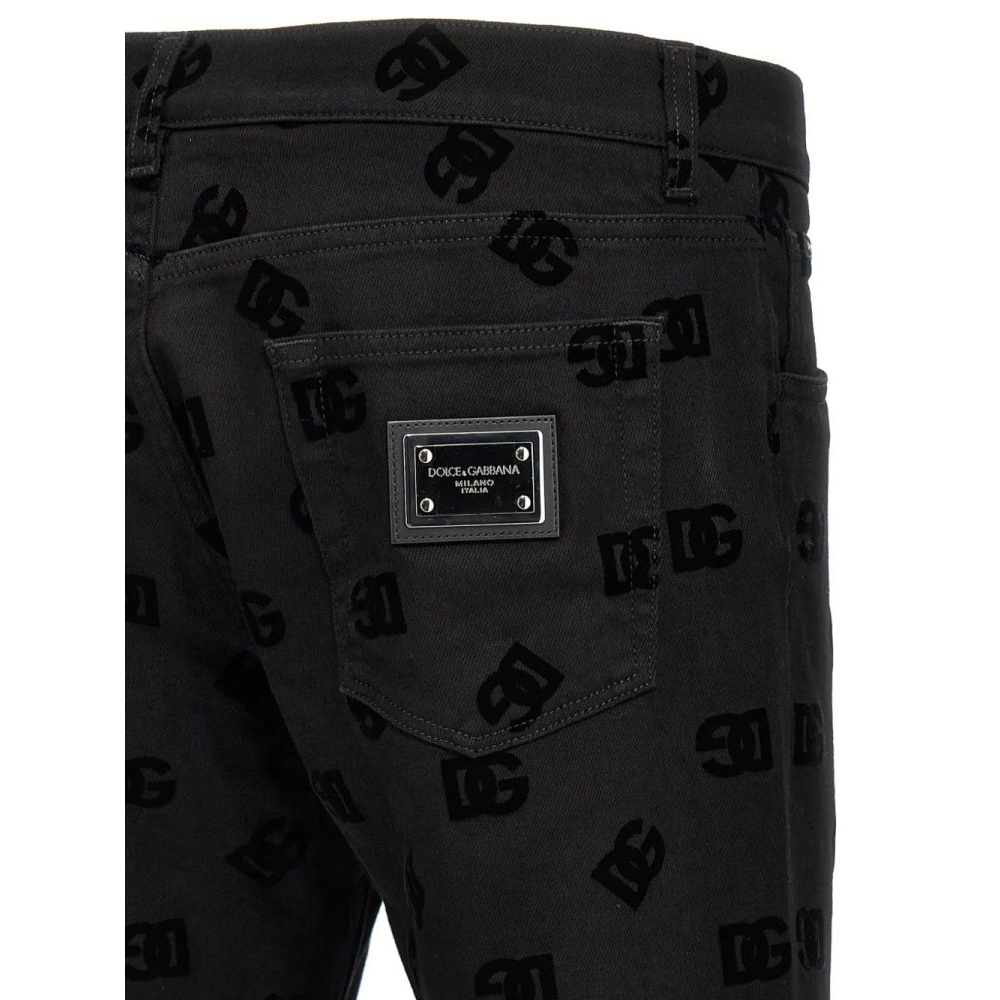 Jeans 'Logo-Embossed' pour Hommes