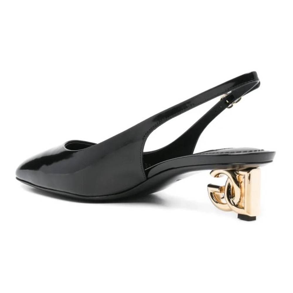 Escarpins à bride 'Logo-Heel' pour Femmes