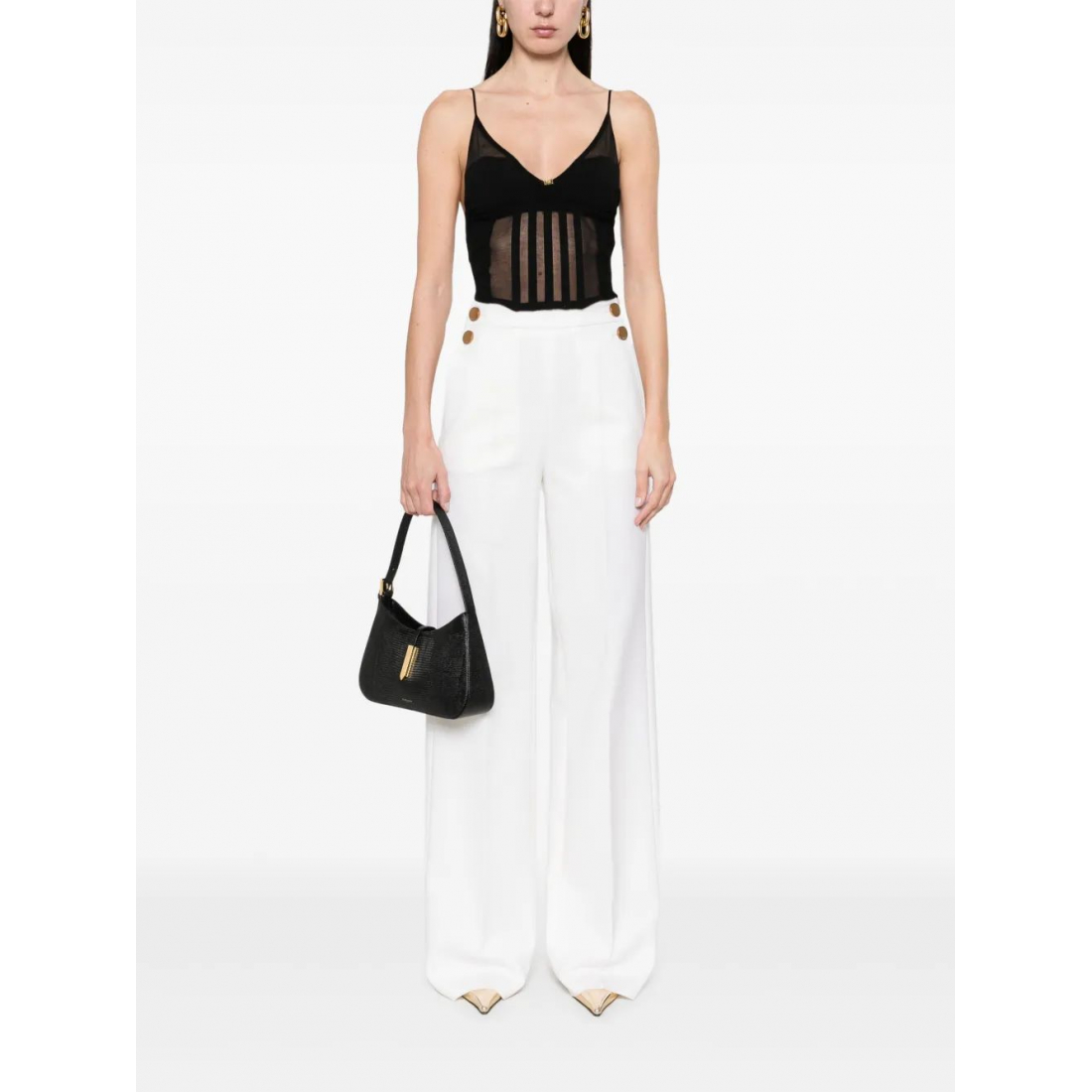 Haut sans manches 'Corset-Style' pour Femmes