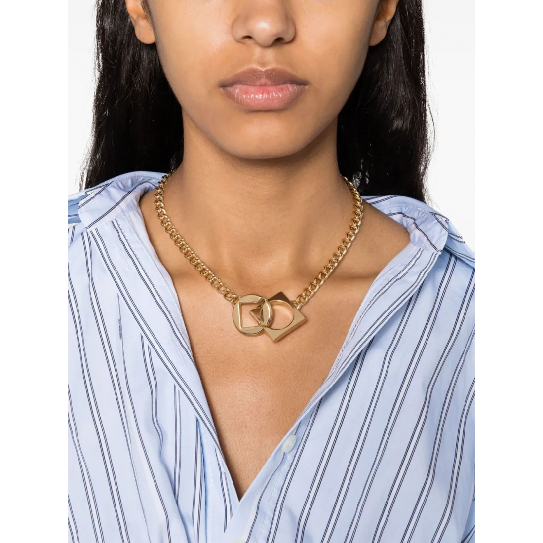 'Le Collier Rond Carré' Choker für Damen