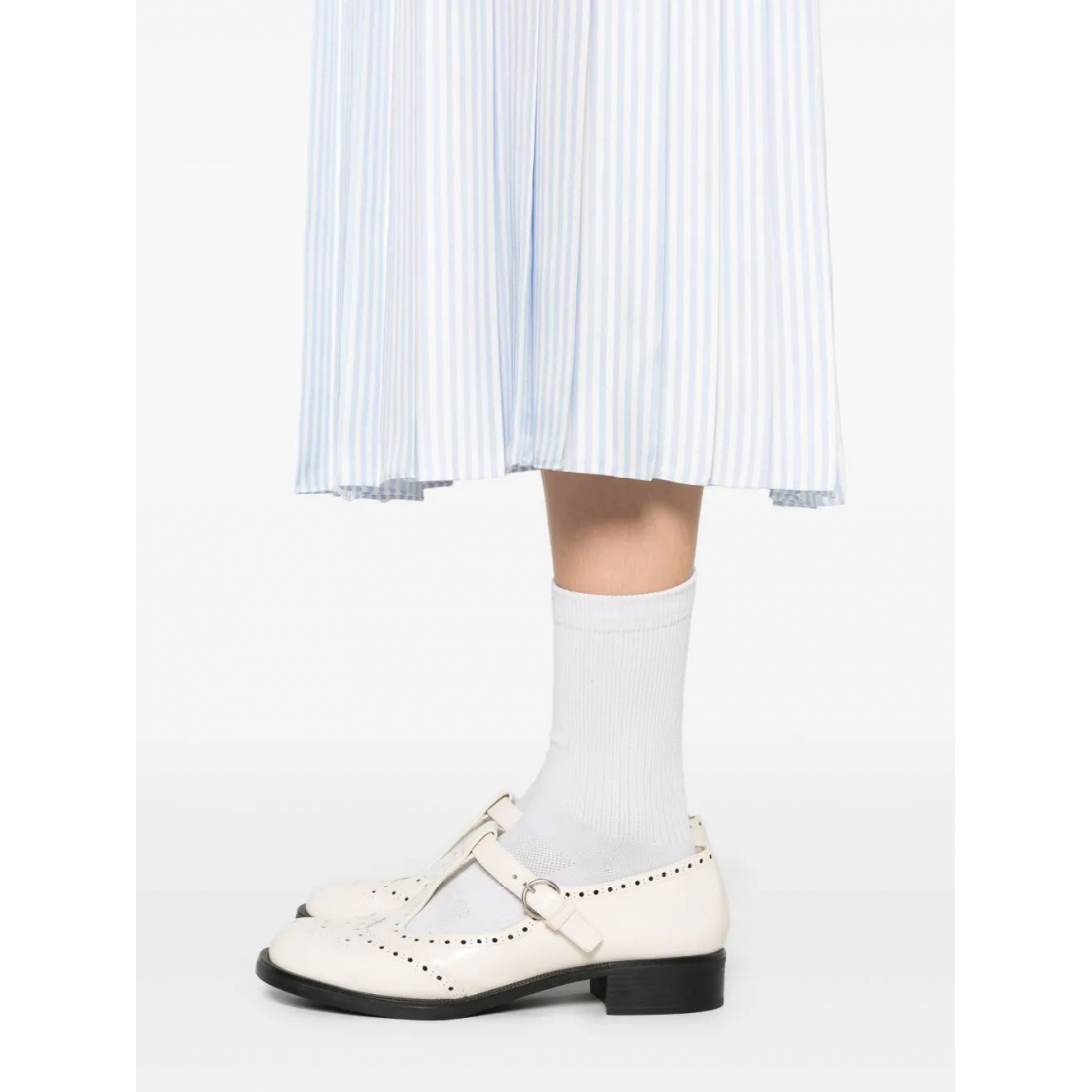 Jupe Midi 'Striped' pour Femmes