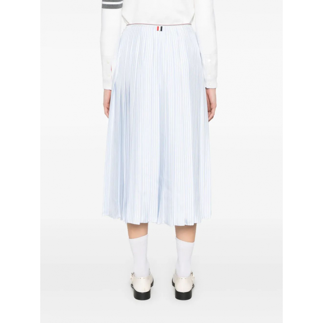 Jupe Midi 'Striped' pour Femmes