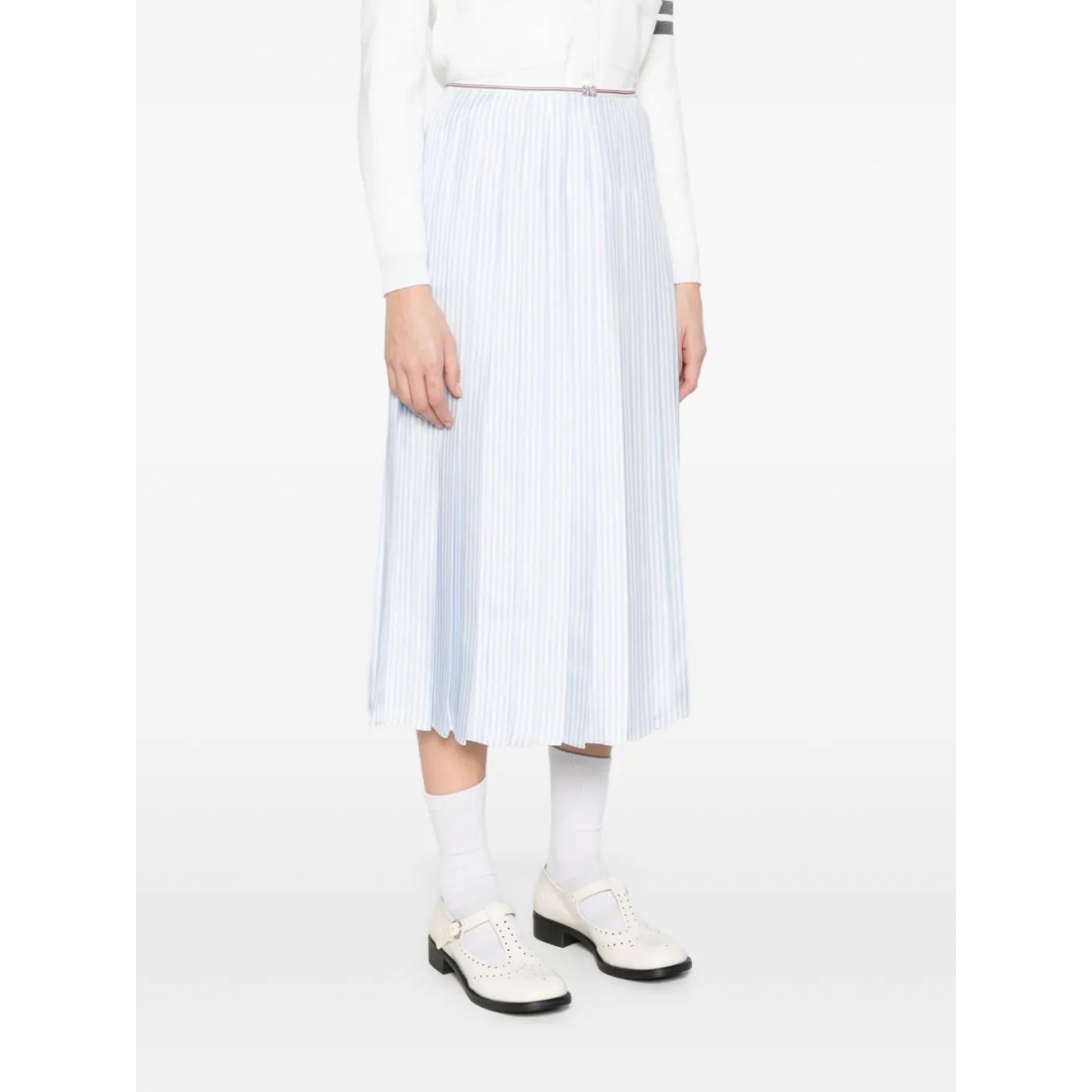 Jupe Midi 'Striped' pour Femmes