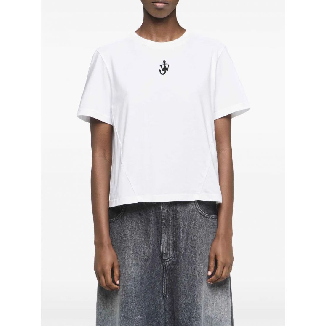 T-shirt 'Anchor-Embroidered' pour Femmes