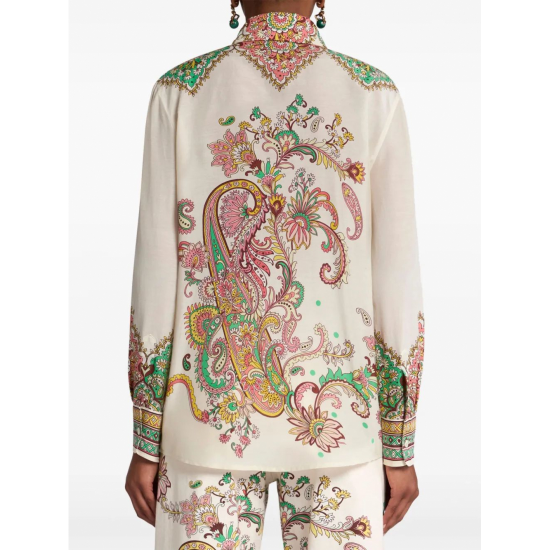 Chemise 'Paisley-Print' pour Femmes