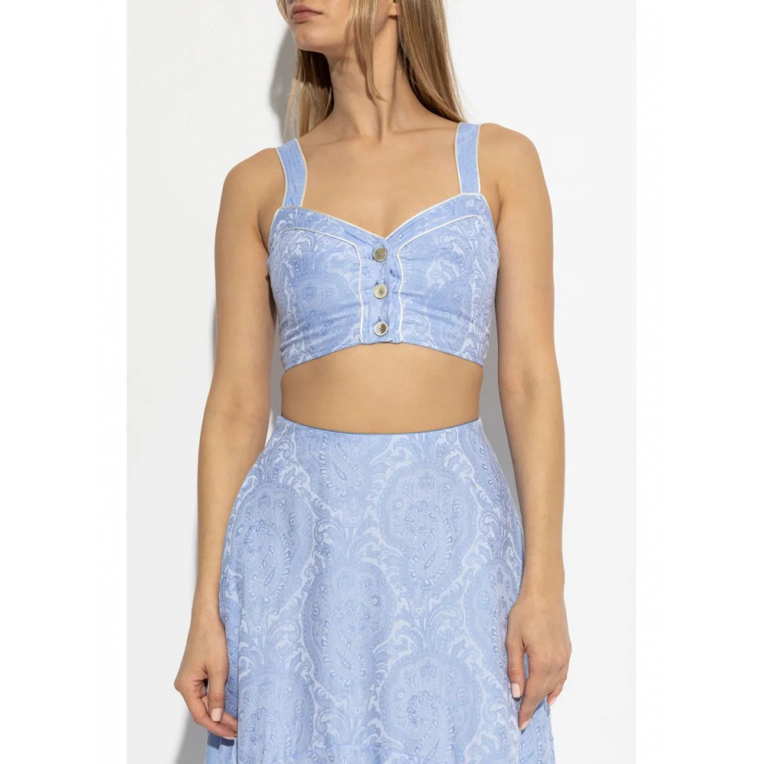 Crop Top 'Printed' pour Femmes