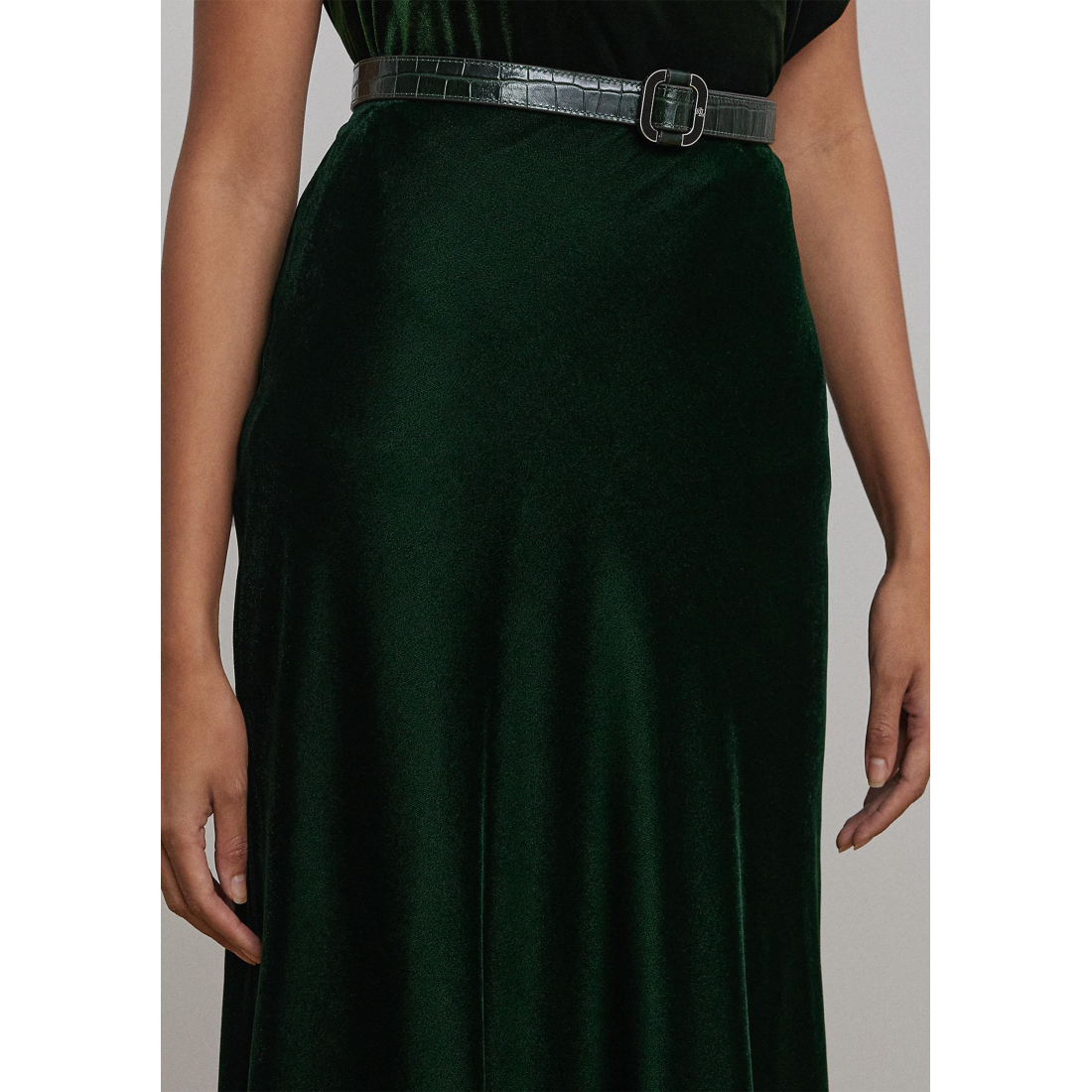 Women's 'Velvet' A-line Skirt