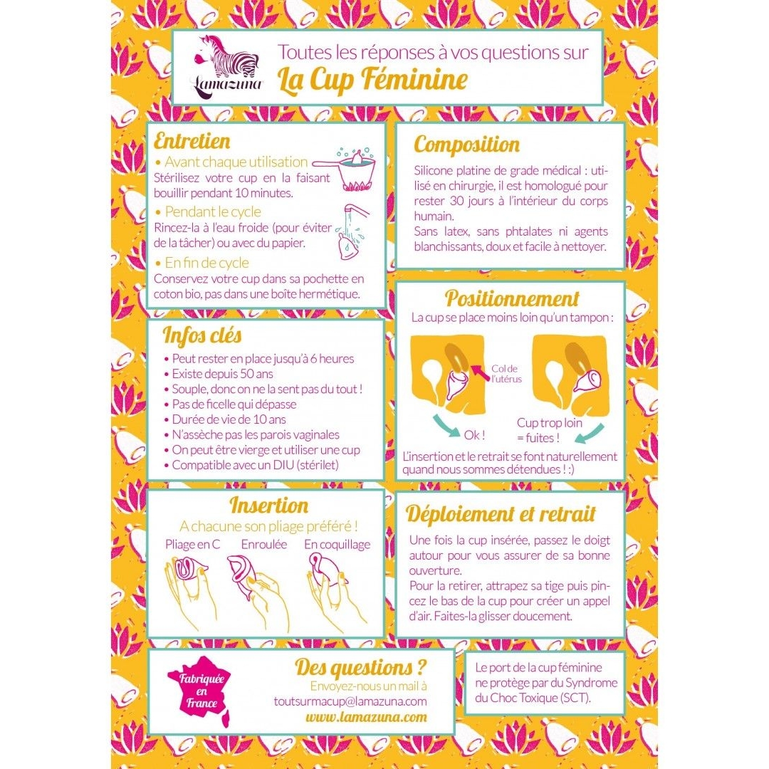 Coupelle Menstruelle 'Size 1' - 1 Unité