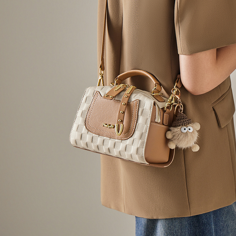 Sac à bandoulière 'Fashionable Color-Block Versatile Boston' pour Femmes