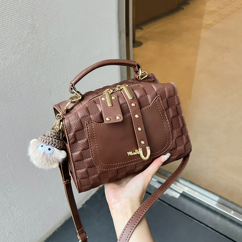 Sac à bandoulière 'Fashionable Color-Block Versatile Boston' pour Femmes