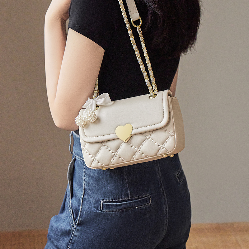 Sac à bandoulière 'Classic Quilted Chain' pour Femmes