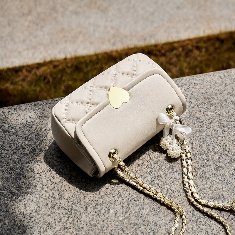 Sac à bandoulière 'Classic Quilted Chain' pour Femmes