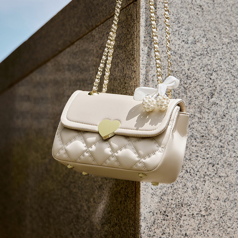 Sac à bandoulière 'Classic Quilted Chain' pour Femmes