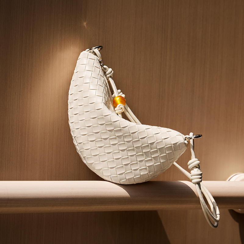 Sac Saddle 'Woven Dumpling' pour Femmes