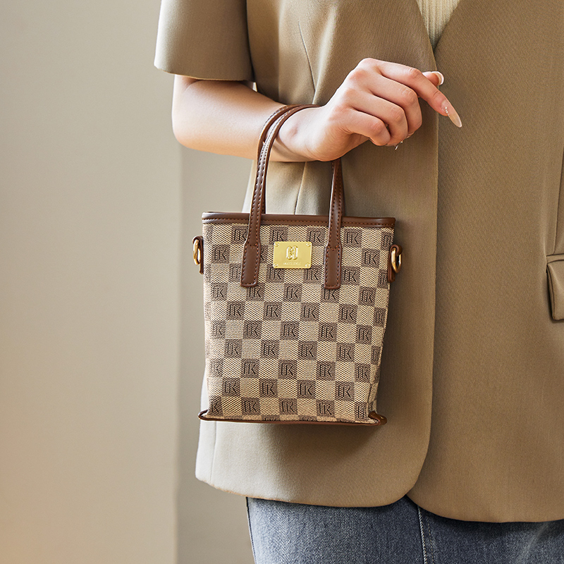 Sac seau 'Vintage Monogram Single-Shoulder' pour Femmes