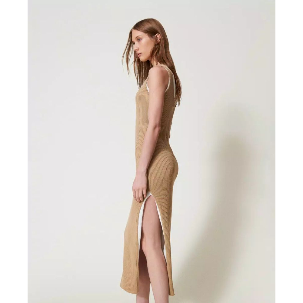 Women's 'L'Œil Fitted Knit' Midi Dress