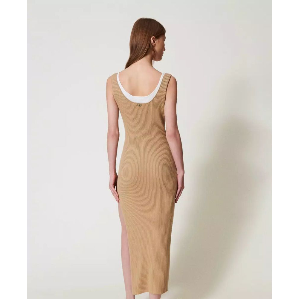 Women's 'L'Œil Fitted Knit' Midi Dress