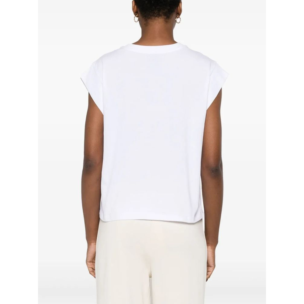 T-Shirt sans manches 'Lace-Detail' pour Femmes