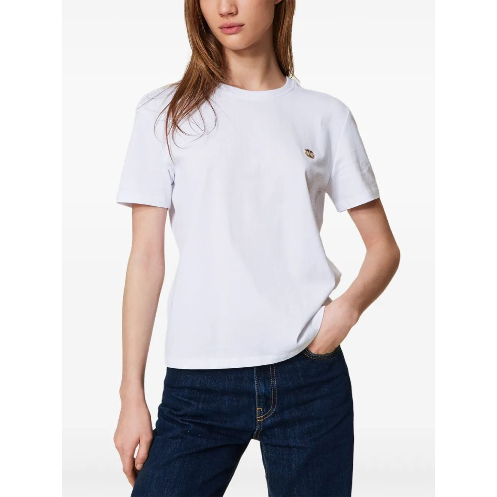 T-shirt 'Oval T-Plaque' pour Femmes