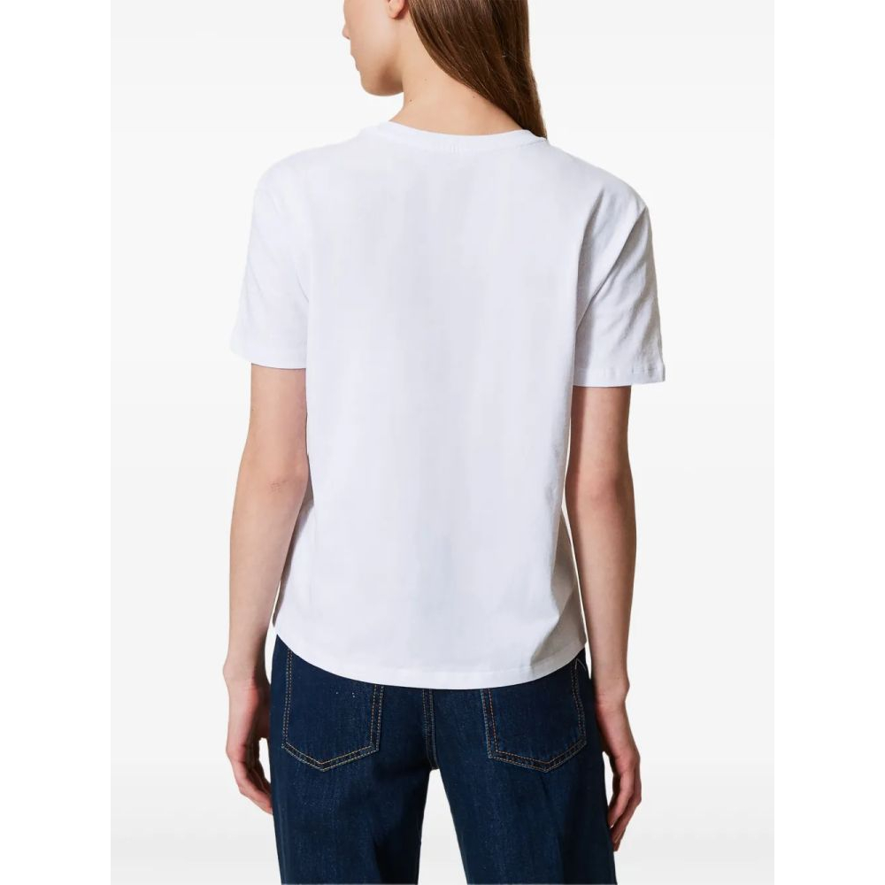 T-shirt 'Oval T-Plaque' pour Femmes