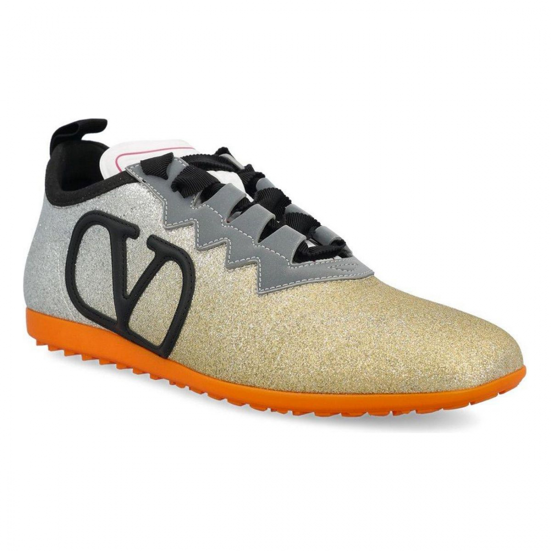 Sneakers 'Logo Patch Lace-Up' pour Femmes