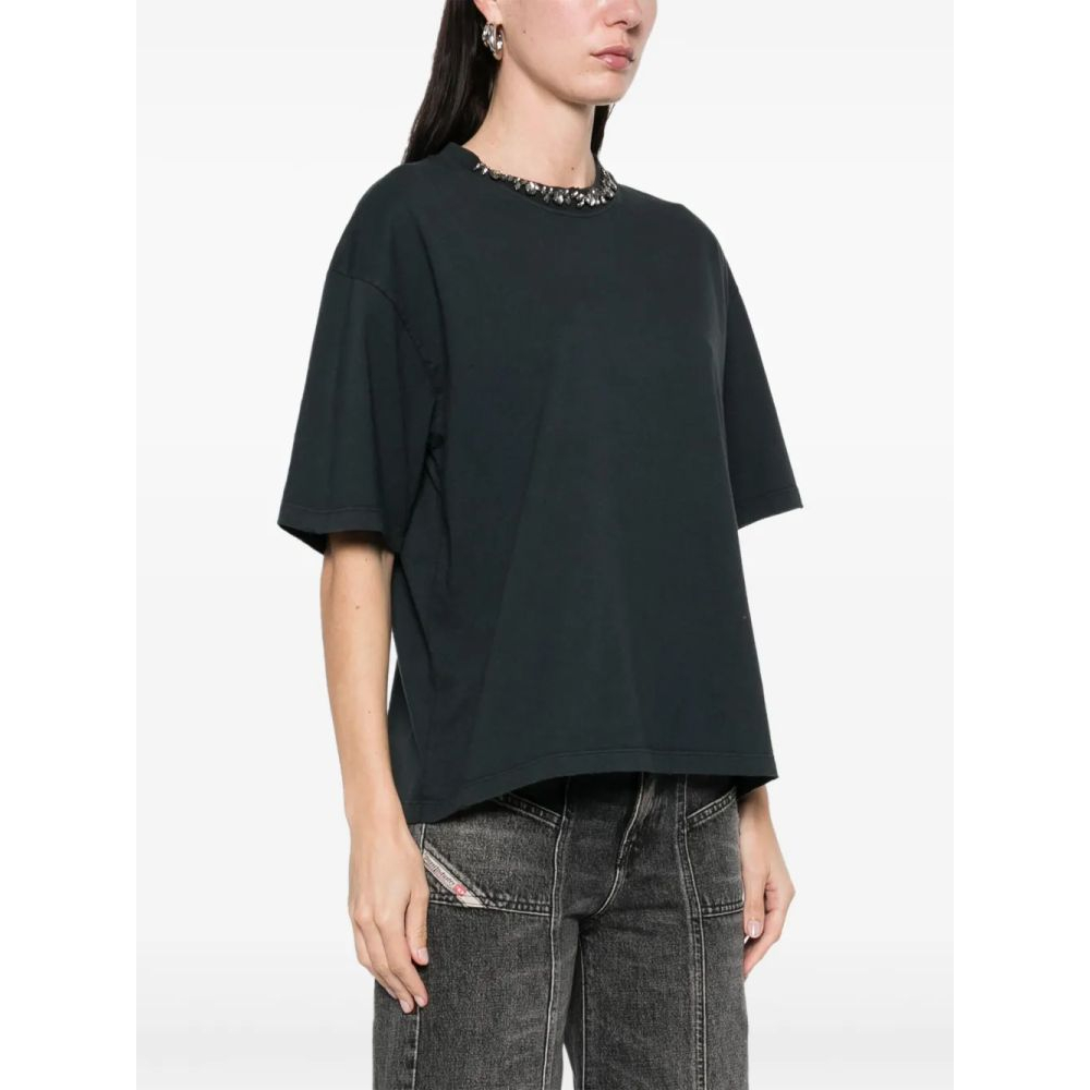 Women's 'Crystal-Embellished' T-Shirt