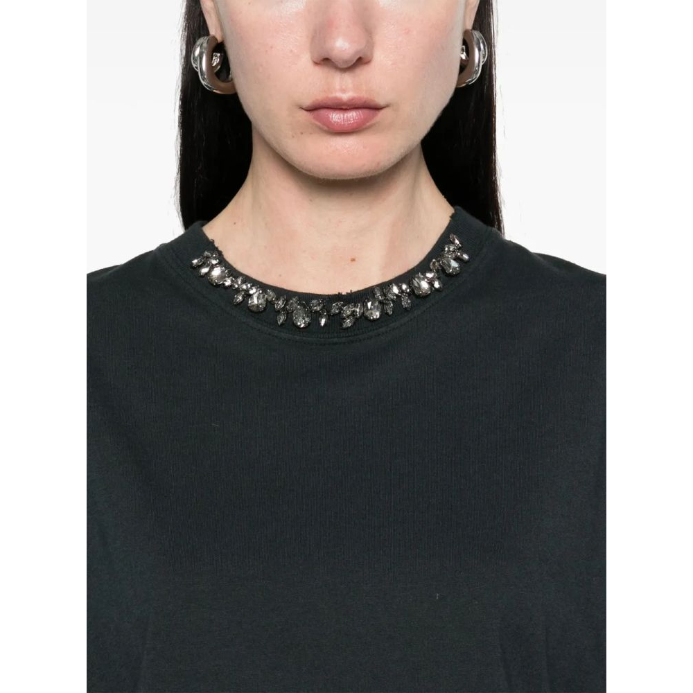 Women's 'Crystal-Embellished' T-Shirt