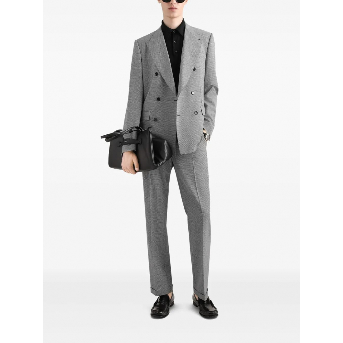 Pantalon 'Pied-De-Poule' pour Hommes