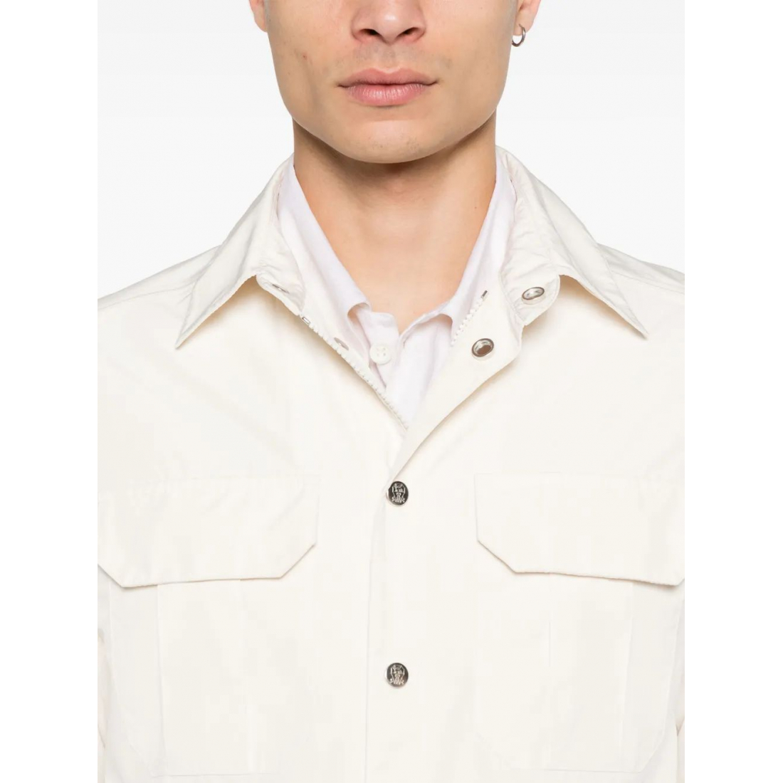 Veste 'Logo-Buttons' pour Hommes