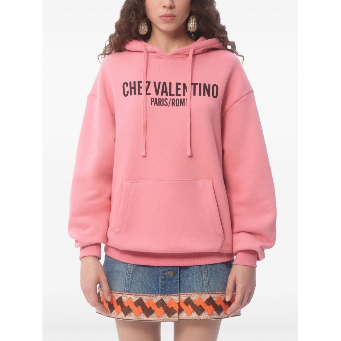 Women's 'Logo-Print' Hoodie