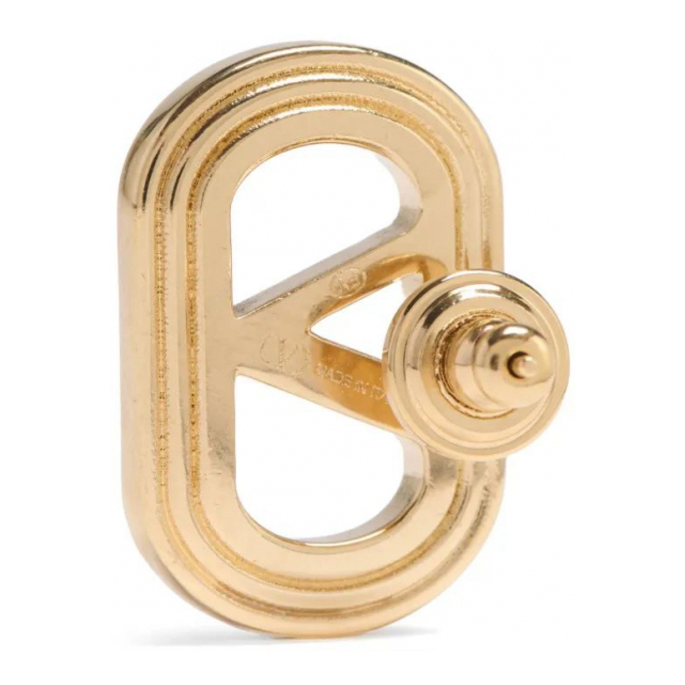 Women's 'Logo-Plaque' Earrings